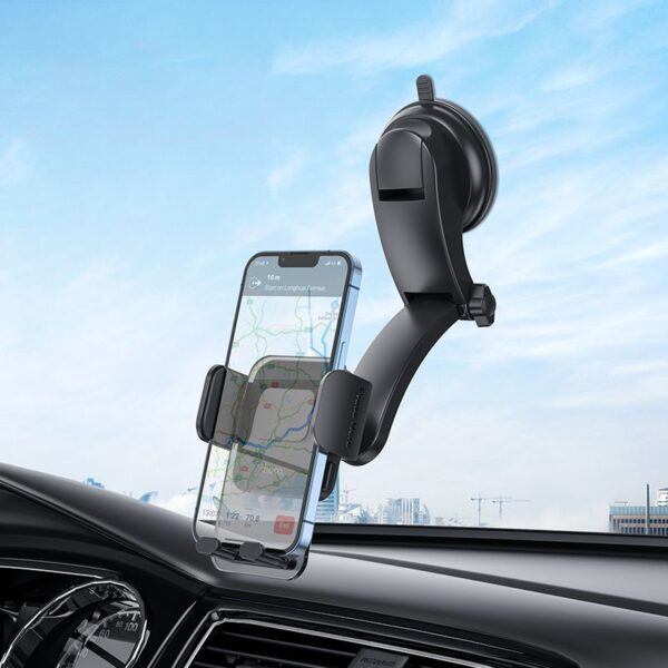 HOCO car holder for windshield / center console CA118 black – Bild 4