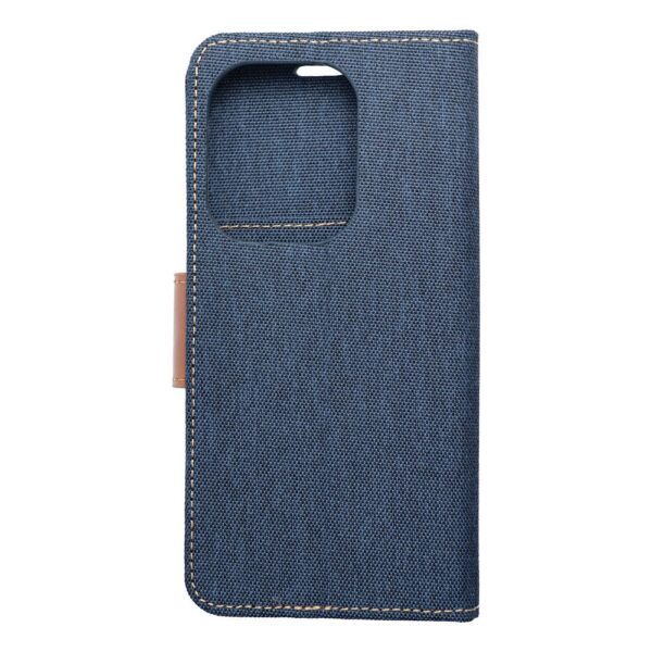 CANVAS Book case for XIAOMI Redmi Note 13 Pro 4G / POCO M6 Pro 4G navy blue – Bild 2
