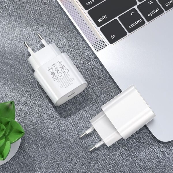 HOCO travel charger Type C PD QC3.0 25W N22 white – Bild 4