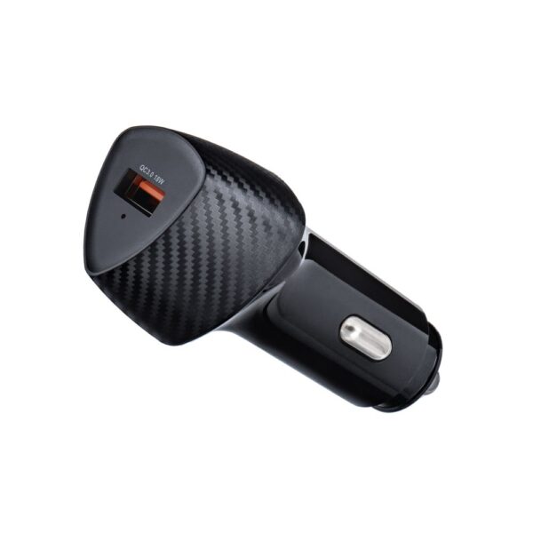 FORCELL F-ENERGY Carbon CC50-1A car charger USB A QC3.0 3A 18W black – Bild 3