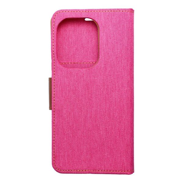 CANVAS Book case for XIAOMI Redmi Note 13 Pro 4G / POCO M6 Pro 4G pink – Bild 3