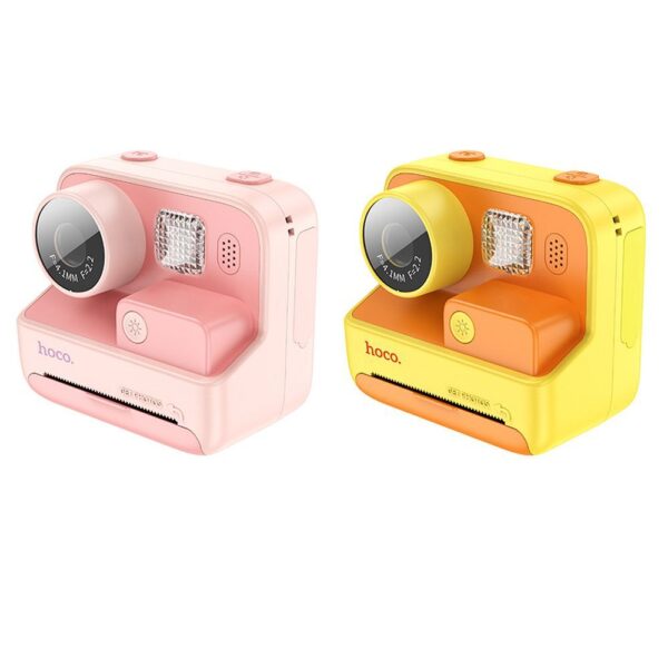 HOCO digital kids camera with printer DV200 pink – Bild 5