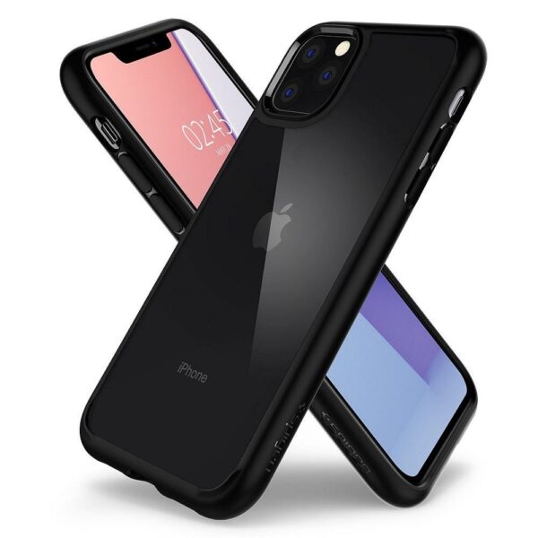 SPIGEN case ULTRA HYBRID for IPHONE 11 matte black – Bild 3