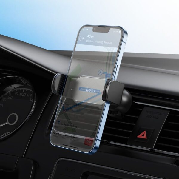 HOCO car holder to air vent CA108 black – Bild 3
