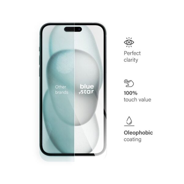 Tempered Glass Blue Star - IPHONE 15/16 – Bild 2