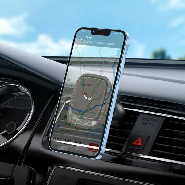 HOCO magnetic car holder for air vent CA115 black – Bild 2