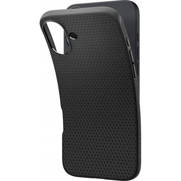 SPIGEN case LIQUID AIR for IPHONE 16 matte black – Bild 4