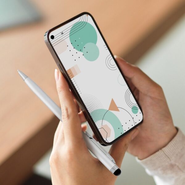 Stylus for Touch Screens Capacitive with PEN silver – Bild 2