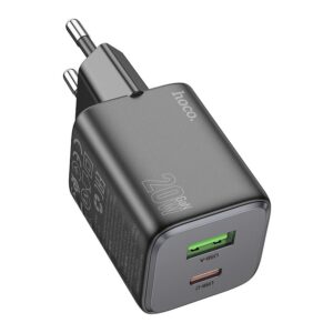 HOCO charger USB A + Type C PD QC 3A 20W N41 black