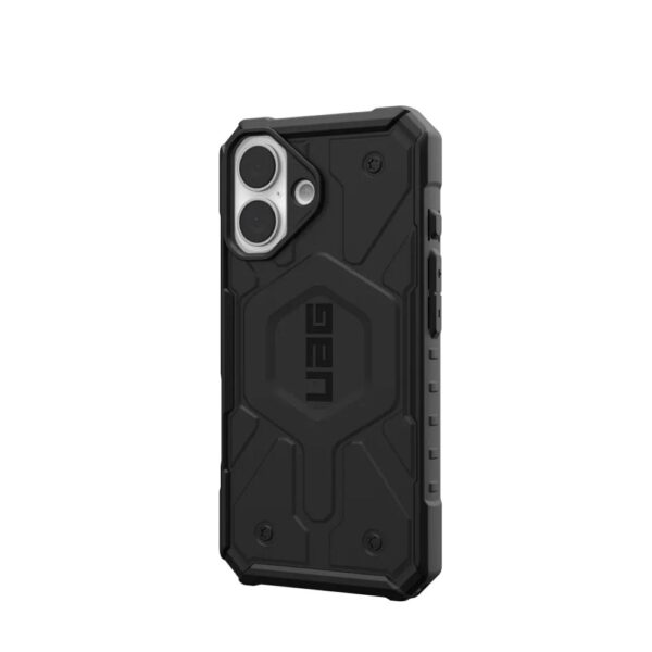 Case (UAG) Urban Armor Gear Pathfinder compatible with MagSafe for IPHONE 16 black – Bild 3
