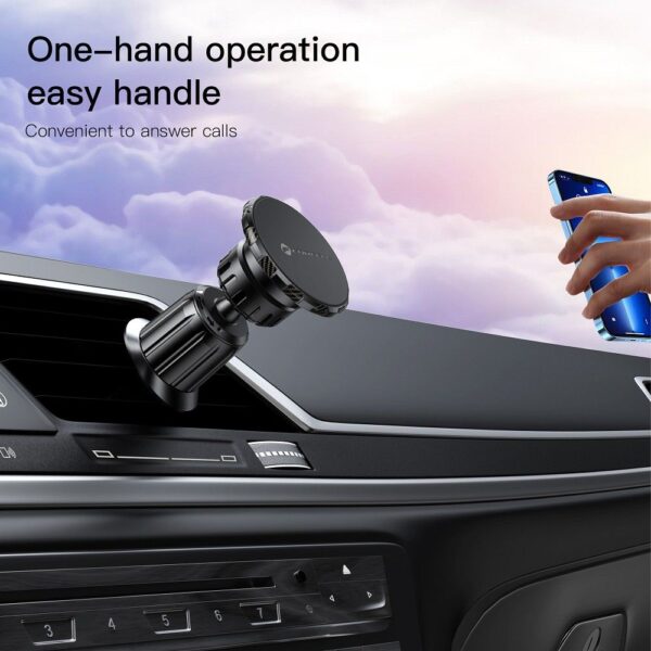 FORCELL F-Grip MagElite car holder for phone to air vent magnetic black – Bild 2
