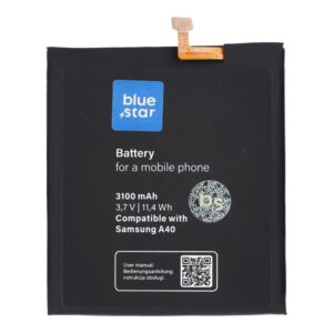 BLUE STAR PREMIUM battery for SAMSUNG A40 3100 mAh