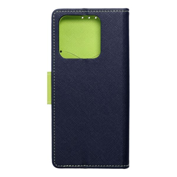 FANCY Book case for XIAOMI 13 PRO navy / lime – Bild 2