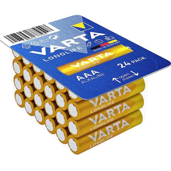 VARTA alkaline battery R3 (AAA) Longlife 24 pcs