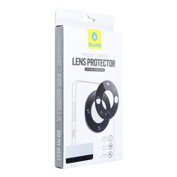5D Mr. Monkey Armor Camera Glass (Hot Bending) - for Samsung Galaxy S24 Ultra black