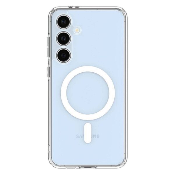 SPIGEN case ULTRA HUBRID MAG compatible with MagSafe for SAMSUNG S24 FE white – Bild 4