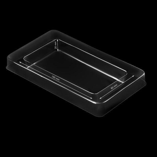 Universal Plastic Box with window + tray (180x105x20mm) – Bild 2