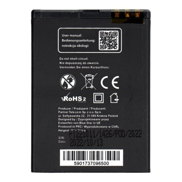 BLUE STAR battery for NOKIA N97 Mini / E5 / E7-00 / N8 950 mAh – Bild 5