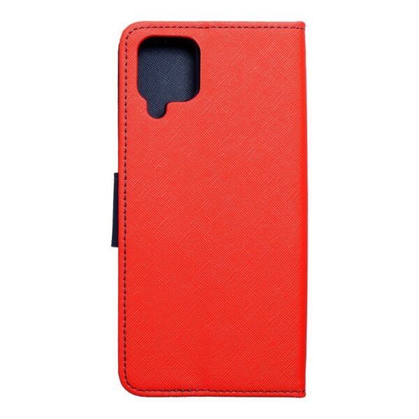 FANCY Book case for SAMSUNG A12 red/navy – Bild 5