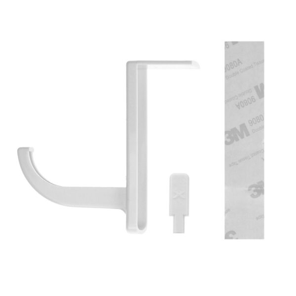 Headphone holder for the monitor white – Bild 3