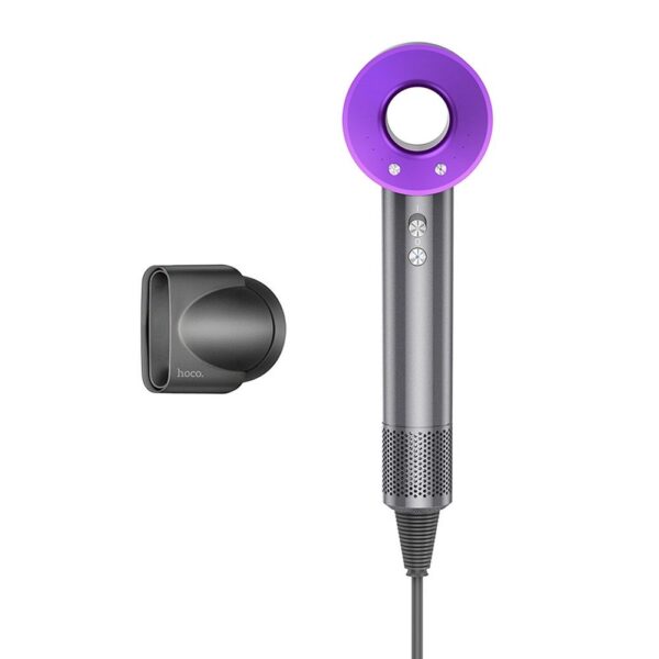 HOCO negative ion hair dryer HP11 Plus purple – Bild 5