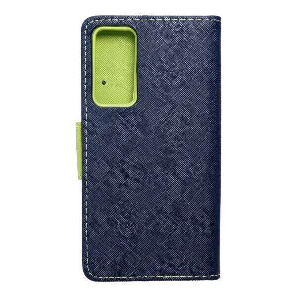 FANCY Book case for XIAOMI 12 / 12X navy / lime – Bild 4