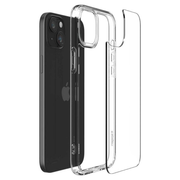 SPIGEN case ULTRA HYBRID for IPHONE 16 crystal clear – Bild 2