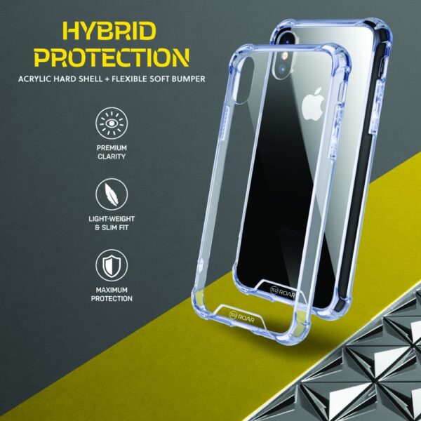ROAR case ARMOR JELLY for SAMSUNG S24 FE transparent – Bild 2