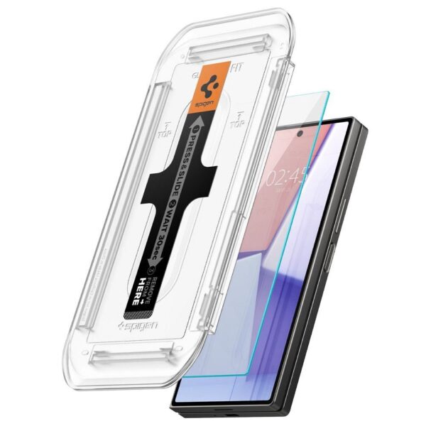 SPIGEN tempered glass GLAS.TR ”EZ FIT” 2-pack for SAMSUNG Z Fold 6 transparent – Bild 5