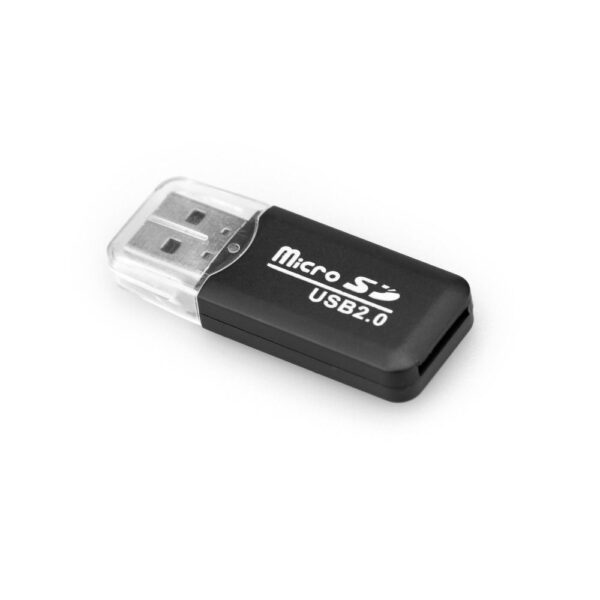 Memory Card Reader USB 2.0 black – Bild 2