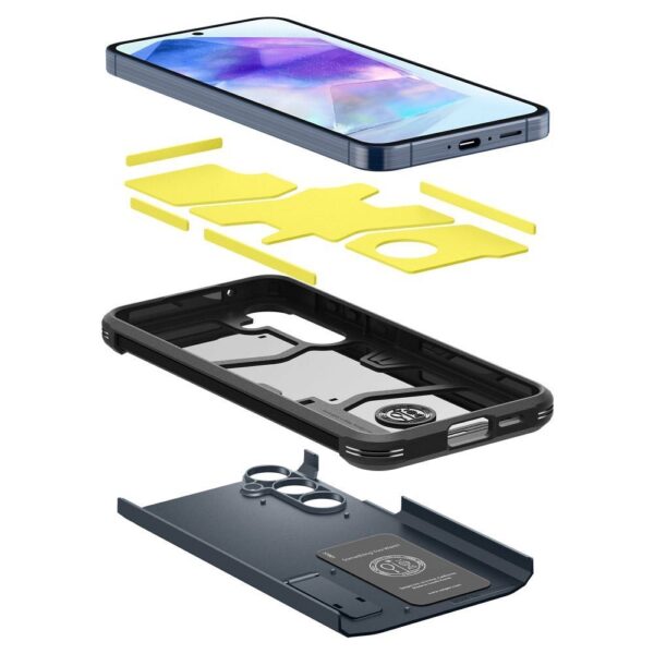 SPIGEN case TOUGH ARMOR for SAMSUNG A55 5G metal slate – Bild 3