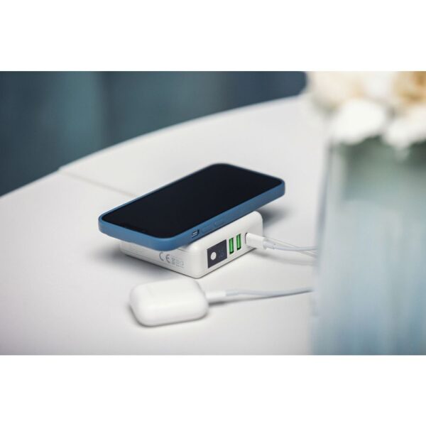 FORCELL F-ENERGY multifunctional charger 15W 4in1 with USB/USB-C socket, power bank 8000mAh and wireless charging – Bild 3