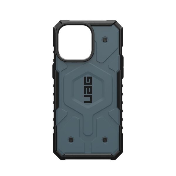 ( UAG ) Urban Armor Gear Pathfinder compatible with Magsafe for IPHONE 15 PRO MAX cloud blue – Bild 3