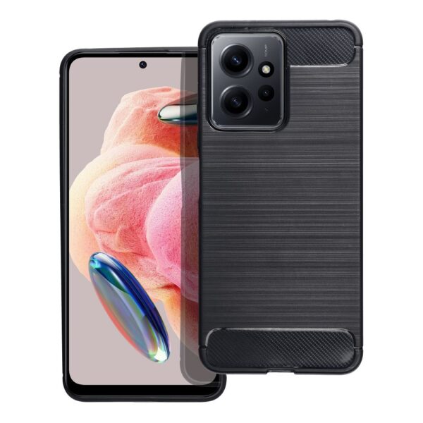 CARBON case for XIAOMI Redmi Note 12 4G black – Bild 2