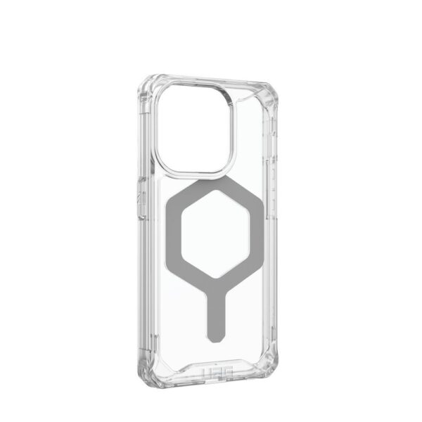 ( UAG ) Urban Armor Gear Plyo compatible with Magsafe for IPHONE 15 PRO ice silver – Bild 5
