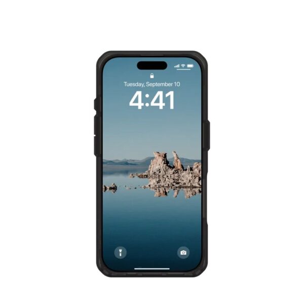 Case (UAG) Urban Armor Gear Plyo compatible with MagSafe for IPHONE 16 Pro black / bronze – Bild 4