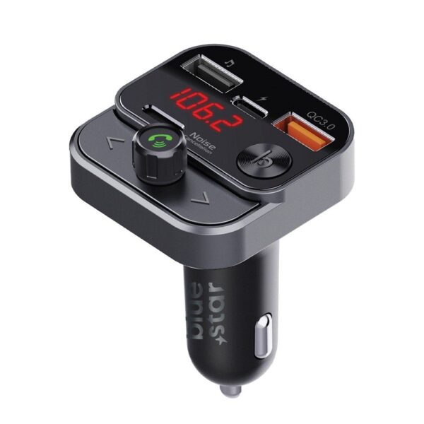 BLUE STAR transmitter FM bluetooth QC3.0 30W AutoStream BT84B black – Bild 2