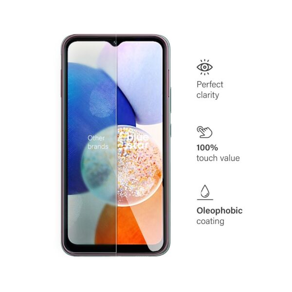 Tempered Glass Blue Star - SAMSUNG Galaxy A14 5G – Bild 5