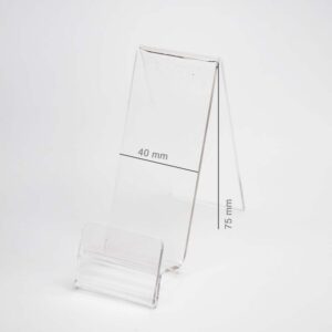 Plexi Vertical Holder with Place for Price