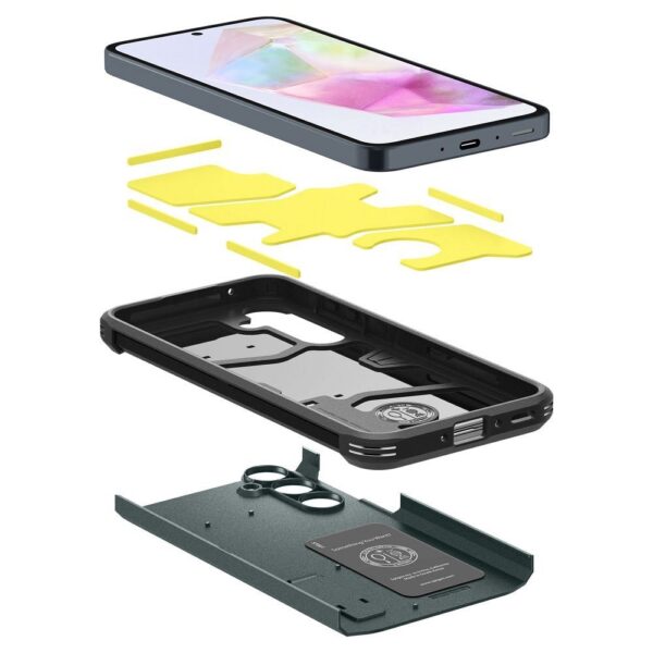 SPIGEN case TOUGH ARMOR for SAMSUNG A35 5G abyss green – Bild 4