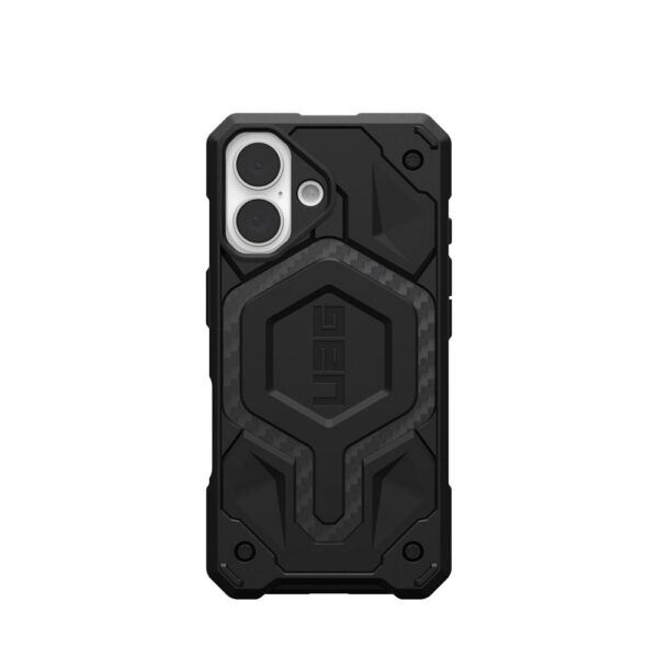 Case (UAG) Urban Armor Gear Monarch for IPHONE 16 carbon fiber – Bild 3