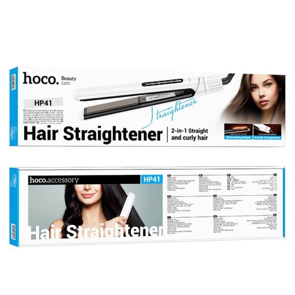 HOCO hair straightener HP41 white – Bild 5