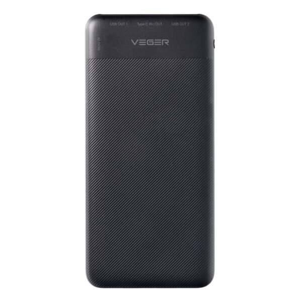 VEGER powerbank 10 000 mAh PD QC3.0 2A 20W A11S (W1133S) black – Bild 5