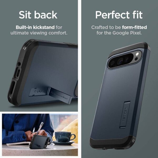 SPIGEN case TOUGH ARMOR for GOOGLE Pixel 9 Pro XL metal slate – Bild 5