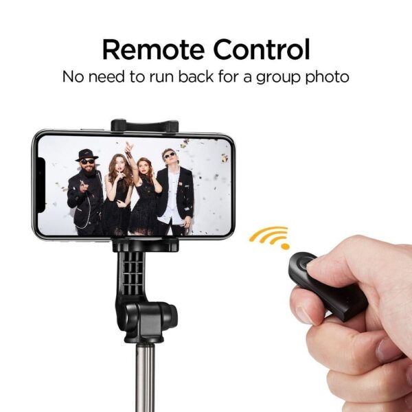 SPIGEN wireless selfie stick S540W Tripod black – Bild 5