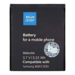 BLUE STAR PREMIUM battery for SAMSUNG J600 / C3050 / M600 / J750 / S8300 / S7350 900 mAh