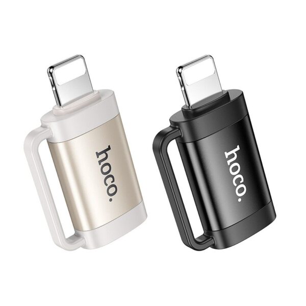 HOCO adapter OTG Lightning (male) to Type C (female) 2A UA31B black – Bild 2
