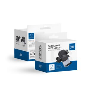 BLUE STAR AUTO LOCK X2 air vent car holder black