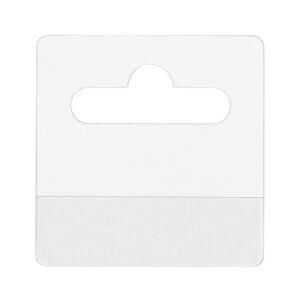 Euro hanger self-adhesive 50 x 50 mm 1000 pcs transparent