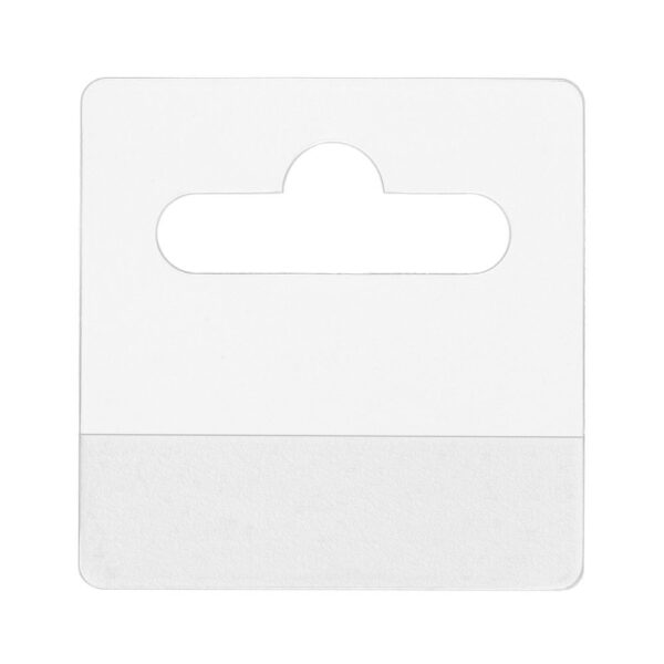 Euro hanger self-adhesive 50 x 50 mm 1000 pcs transparent